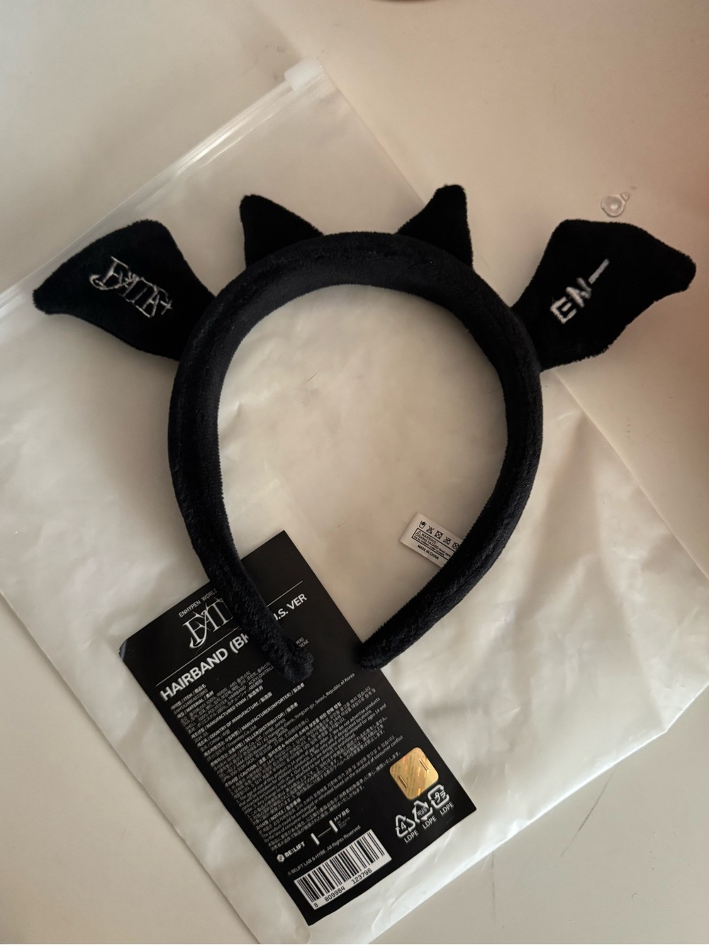 Enhypen OFFICIAL US FATE+ 2024 Tour headband